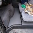 Ворсовые коврики на Mitsubishi Delica 3 1986 - 1999 в Нижнем Тагиле