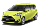 Ворсовые коврики на Toyota Sienta II 2015 - 2022 в Нижнем Тагиле