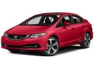 Ворсовые коврики на Honda Civic IX 4d 2012 - 2015 в Нижнем Тагиле