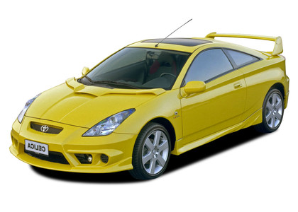 Ворсовые коврики на Toyota Celica (T23) 1999 - 2006 в Нижнем Тагиле