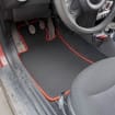 Ворсовые коврики на Mini Cooper Hatch (R56) 2006 - 2014 в Нижнем Тагиле