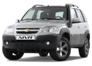 Ворсовые коврики на Chevrolet Niva 1998 - 2020 в Нижнем Тагиле