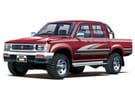 Ворсовые коврики на Toyota Hilux V 1988 - 1997 в Нижнем Тагиле
