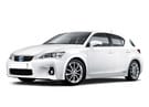 Ворсовые коврики на Lexus CT 2010 - 2015 в Нижнем Тагиле