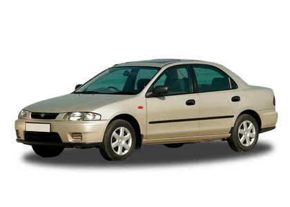 Ворсовые коврики на Mazda 323 1994 - 2000 в Нижнем Тагиле