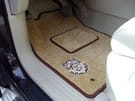 Ворсовые коврики на Infiniti QX80 2013 - 2025 в Нижнем Тагиле