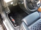 Ворсовые коврики на Audi S6 (C7) 2012 - 2018 в Нижнем Тагиле