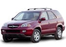Ворсовые коврики на Acura MDX I 2000 - 2006 в Нижнем Тагиле