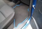 Ворсовые коврики на Toyota Hilux VII 2008 - 2015 в Нижнем Тагиле