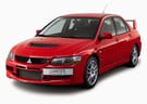 Ворсовые коврики на Mitsubishi Lancer Evolution IX 2005 - 2007 в Нижнем Тагиле