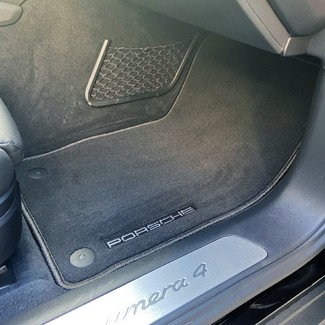Ворсовые коврики на Porsche Panamera II 2016 - 2023 в Нижнем Тагиле