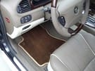 Ворсовые коврики на Jaguar S-Type 1998 - 2008 в Нижнем Тагиле