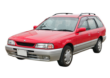 Ворсовые коврики на Nissan Wingroad (Y10) 1996 - 1999 в Нижнем Тагиле