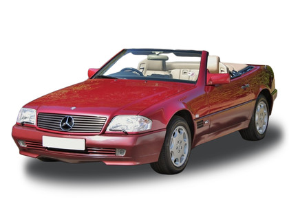Ворсовые коврики на Mercedes SL (R129) 1989 - 2002 в Нижнем Тагиле