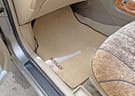Ворсовые коврики на Nissan Bluebird Sylphy (G10) 2000 - 2006 в Нижнем Тагиле