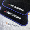 Ворсовые коврики на Mitsubishi Lancer Evolution VII 2001 - 2003 в Нижнем Тагиле