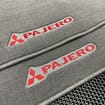 Ворсовые коврики на Mitsubishi Pajero IV 2006 - 2021 в Нижнем Тагиле