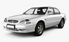 Ворсовые коврики на KIA Clarus 1996 - 2003 в Нижнем Тагиле