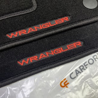 Ворсовые коврики на Jeep Wrangler (TJ) 1996 - 2006 в Нижнем Тагиле