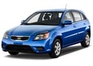 Ворсовые коврики на KIA Rio II 2005 - 2011 в Нижнем Тагиле