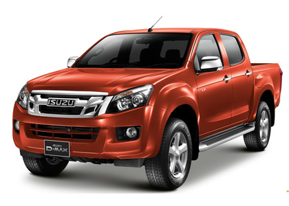 Ворсовые коврики на Isuzu D-max II 2011 - 2021 в Нижнем Тагиле