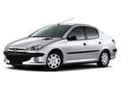 Ворсовые коврики на Peugeot 206 1998 - 2012 в Нижнем Тагиле