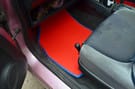 Ворсовые коврики на Honda Fit I 2001 - 2007 в Нижнем Тагиле