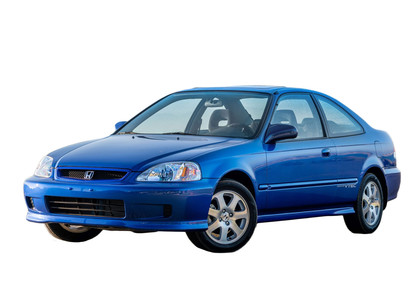 Ворсовые коврики на Honda Civic VI 2d 1995 - 2000 в Нижнем Тагиле