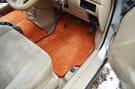 Ворсовые коврики на Mazda Premacy I 1999 - 2005 в Нижнем Тагиле