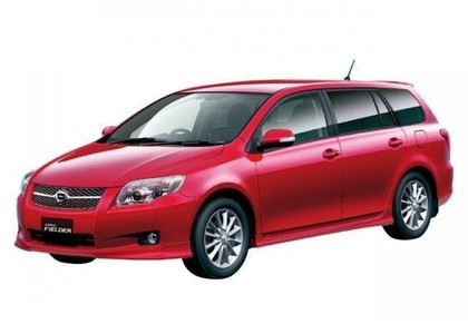 Ворсовые коврики на Toyota Corolla Fielder (E14) 2006 - 2012 в Нижнем Тагиле