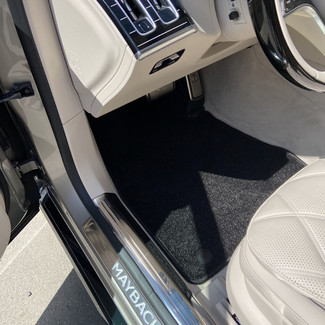 Ворсовые коврики на Mercedes S (Z223) Maybach 2020 - 2025 в Нижнем Тагиле