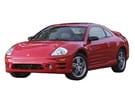 Ворсовые коврики на Mitsubishi Eclipse III 1999 - 2005 в Нижнем Тагиле