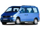 Ворсовые коврики на Mercedes Vito (W638) 1996 - 2003 в Нижнем Тагиле