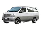Ворсовые коврики на Nissan Elgrand (E50) 1997 - 2002 в Нижнем Тагиле