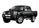Ворсовые коврики на Mitsubishi L200 III 1996 - 2006 в Нижнем Тагиле