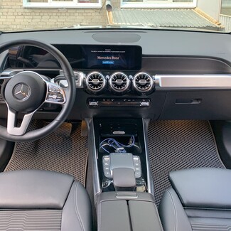 Водительские ворсовые коврики  Mercedes GLA (H247) 2019&nbsp;-&nbsp;2026 в Нижнем Тагиле
