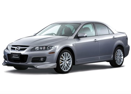 Ворсовые коврики на Mazda Atenza 2002 - 2007 в Нижнем Тагиле