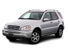 Ворсовые коврики на Mercedes ML (W163) 1997 - 2005 в Нижнем Тагиле