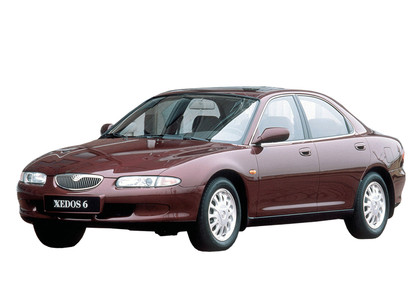 Ворсовые коврики на Mazda Xedos 6 1992 - 2000 в Нижнем Тагиле