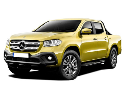 Ворсовые коврики на Mercedes X-Class 2017 - 2020 в Нижнем Тагиле