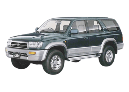 Ворсовые коврики на Toyota Hilux Surf III 1995 - 2002 в Нижнем Тагиле