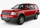 Ворсовые коврики на Ford Expedition II 2002 - 2006 в Нижнем Тагиле