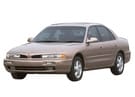 Ворсовые коврики на Mitsubishi Galant VII 1992 - 1996 в Нижнем Тагиле