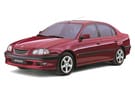 Ворсовые коврики на Toyota Avensis I 1997 - 2002 в Нижнем Тагиле