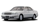 Ворсовые коврики на Toyota Crown (S140) 1991 - 1995 в Нижнем Тагиле