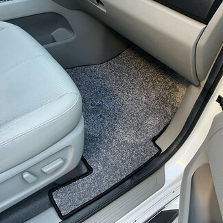 Ворсовые коврики на KIA Carnival III 7 мест 2014 - 2021 в Нижнем Тагиле