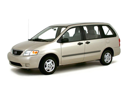 Ворсовые коврики на Mazda MPV II 1999 - 2006 в Нижнем Тагиле