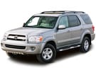 Ворсовые коврики на Toyota Sequoia I 2001 - 2008 в Нижнем Тагиле