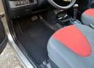 Ворсовые коврики на Nissan Micra (K12) 2003 - 2010 в Нижнем Тагиле