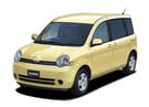Ворсовые коврики на Toyota Sienta I 2003 - 2015 в Нижнем Тагиле